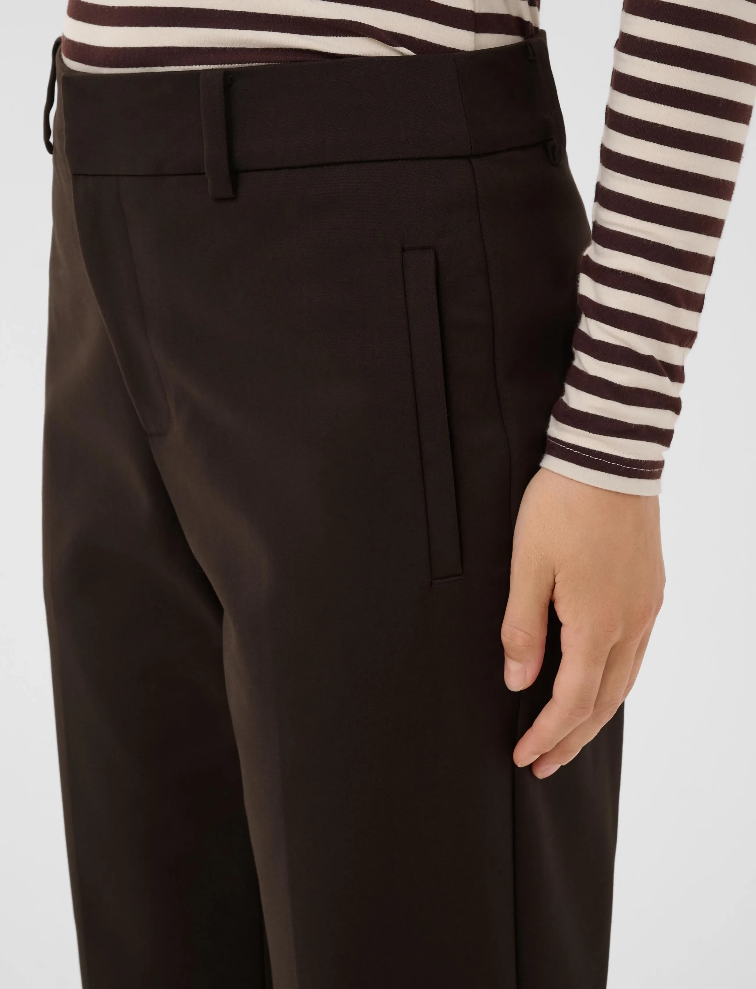 Part Two - NeyanaPW PA - straight leg trousers - mole' - 4