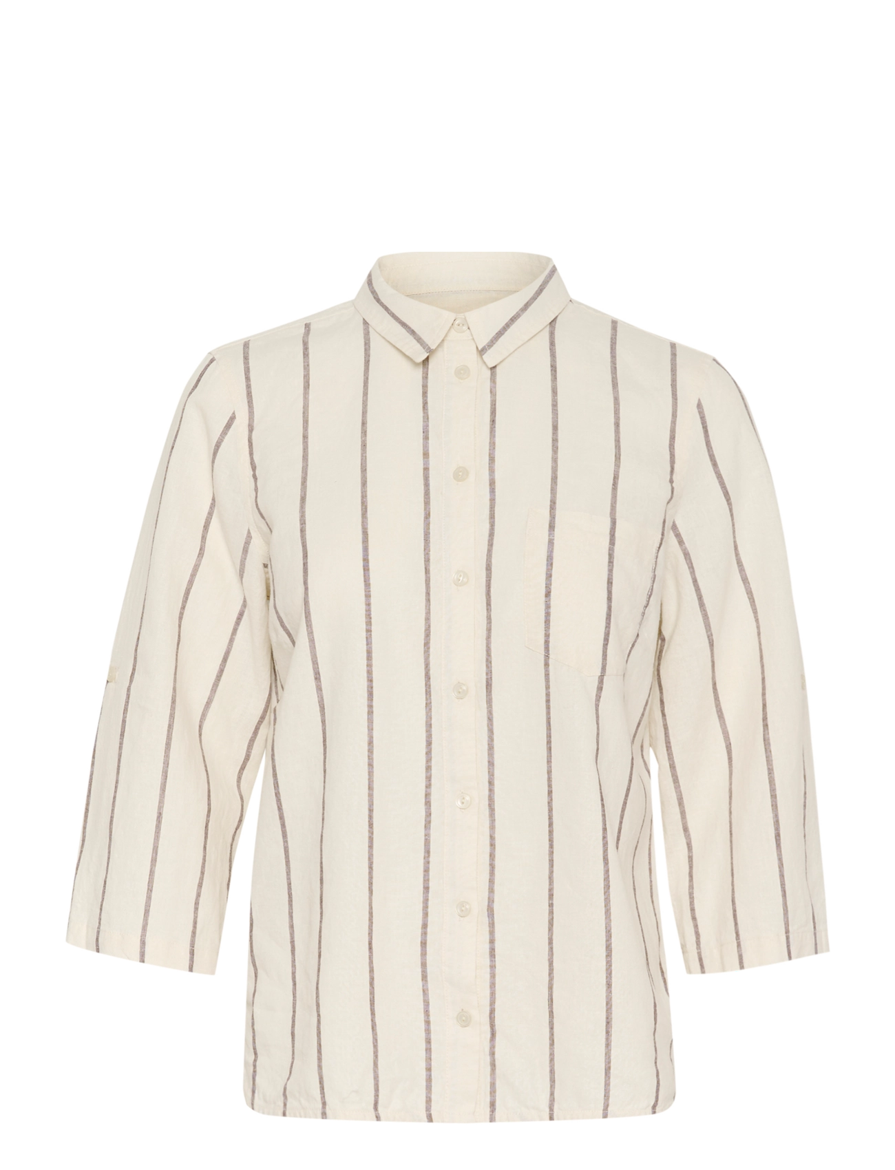 EGGNOG AND BROWN STRIPE