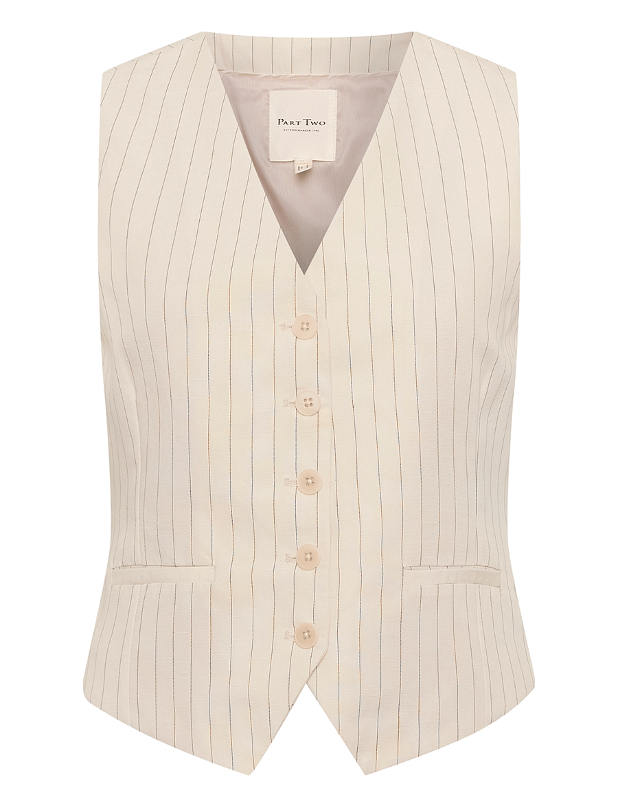 Part Two - NadhiaPW WA - veste - whitecap gray stripe - 1