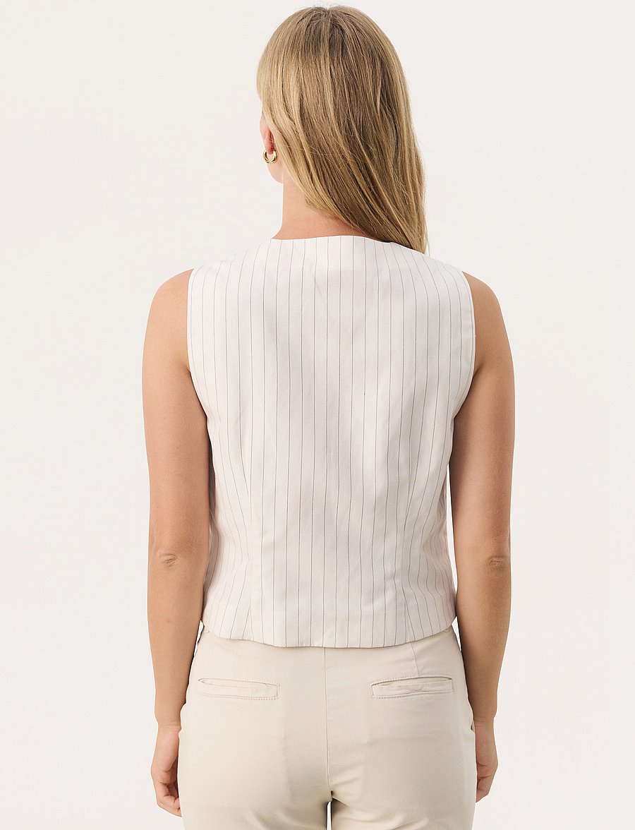 Part Two - NadhiaPW WA - veste - whitecap gray stripe - 4