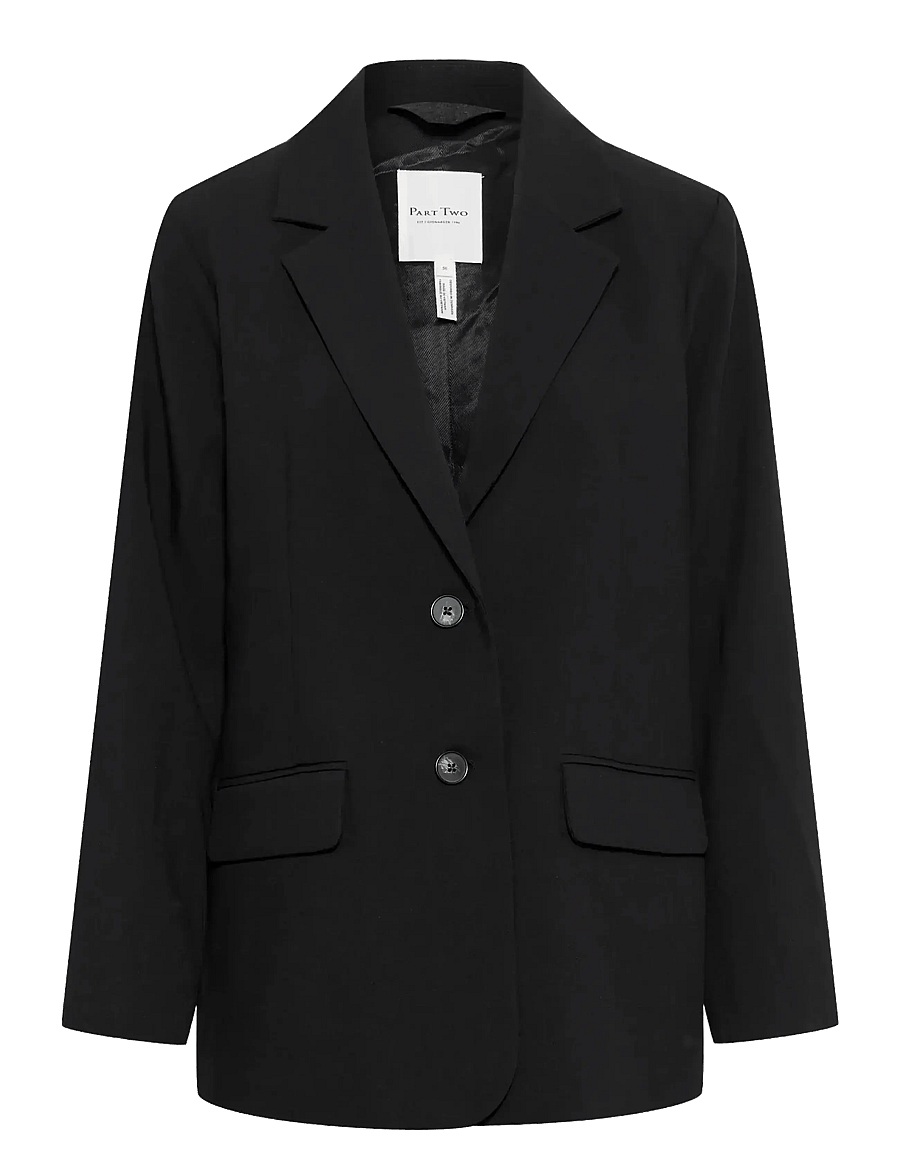 Part Two - NaraPW BZ - enkeltradede blazere - black - 1