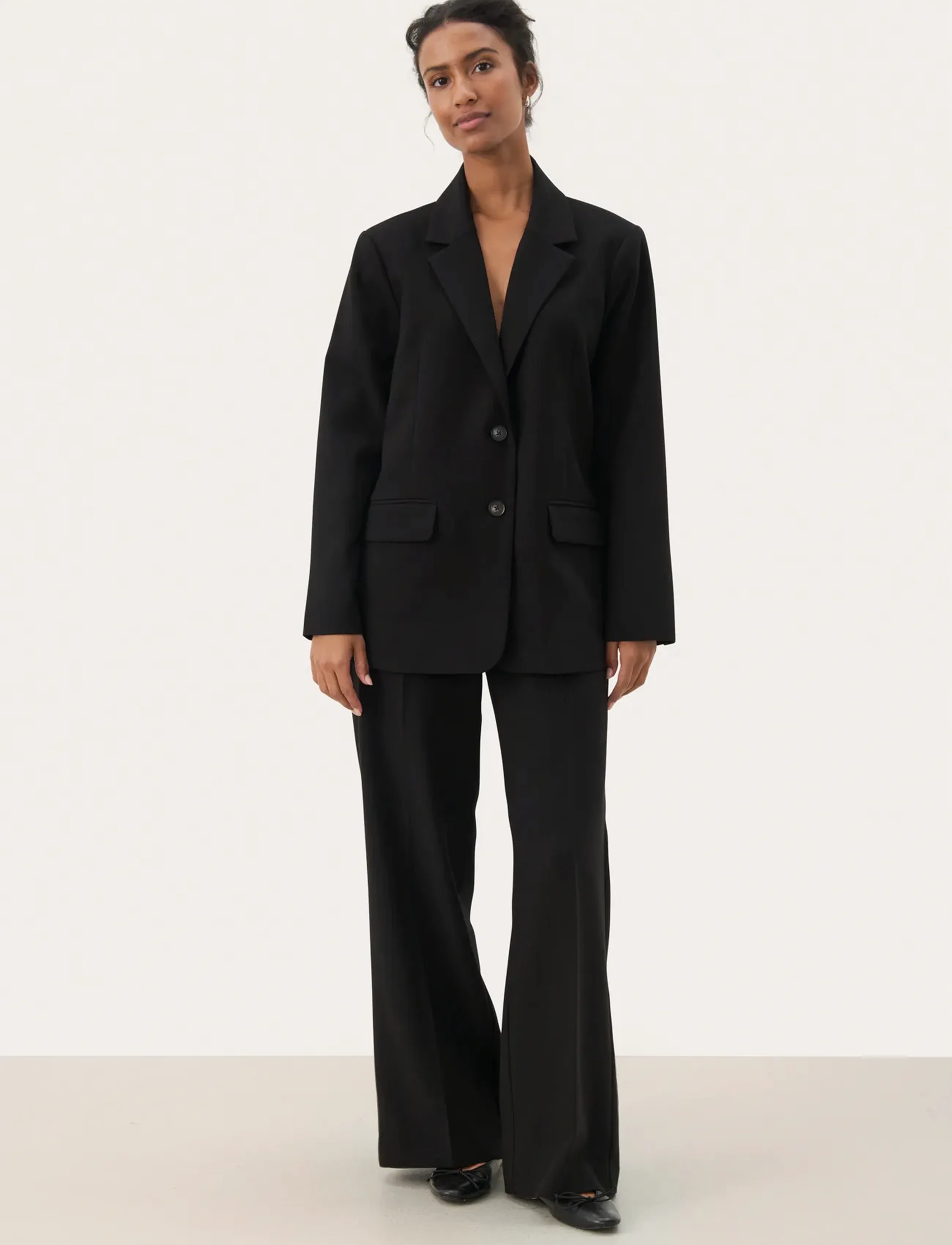 Part Two - NaraPW BZ - single breasted blazers - black - 4