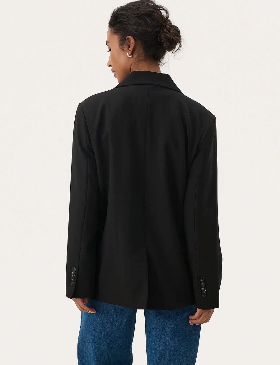Part Two - NaraPW BZ - enkeltradede blazere - black - 5