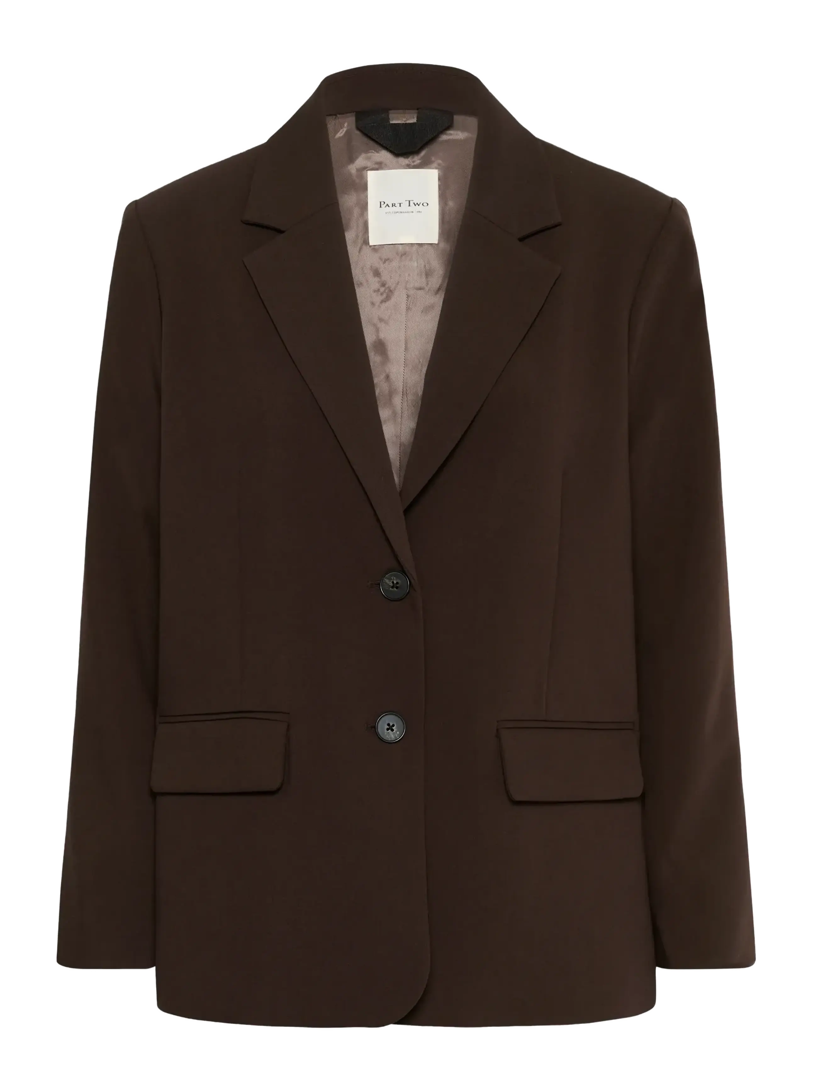Part Two NaraPW BZ - Einreihige Blazer - MOLE' / brown