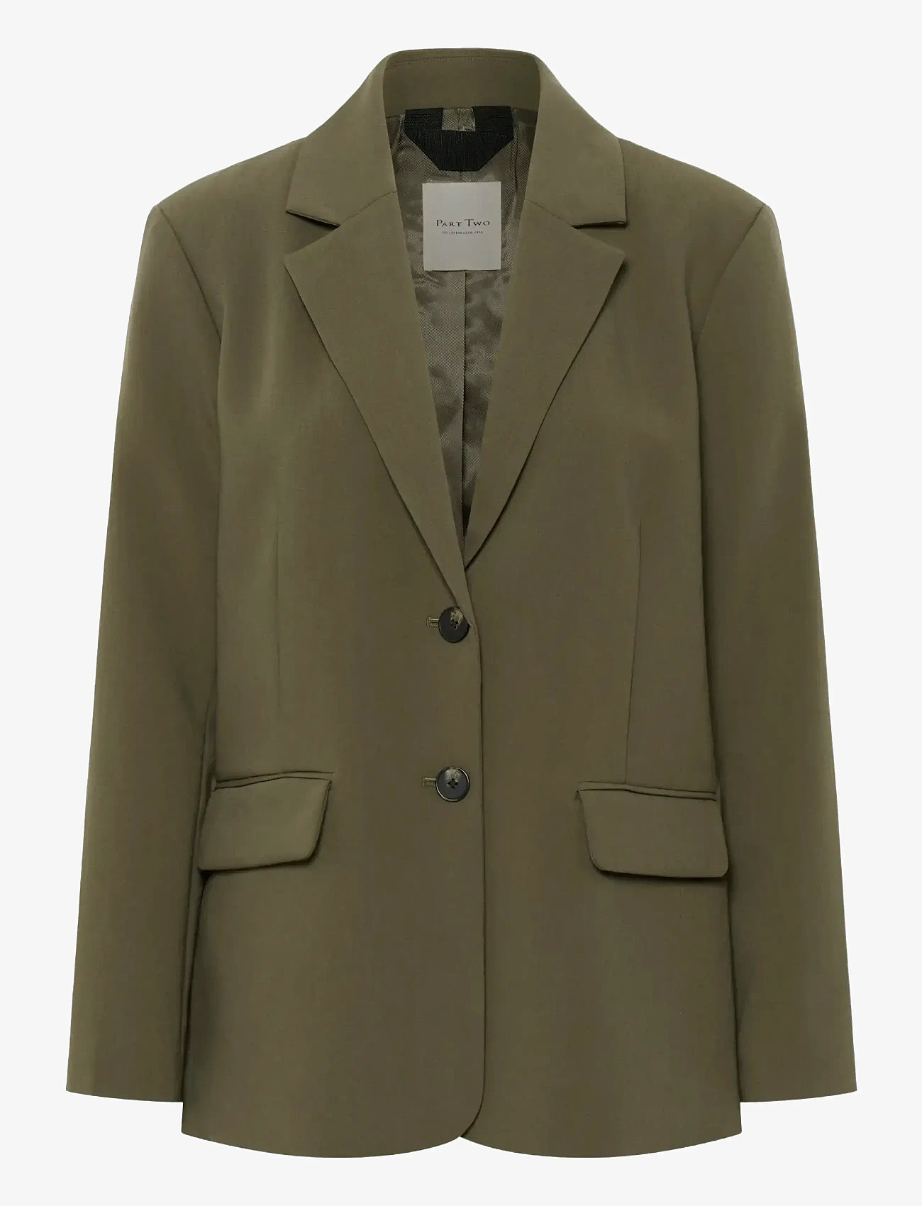 Part Two - NaraPW BZ - einreihige blazer - tarmac - 0