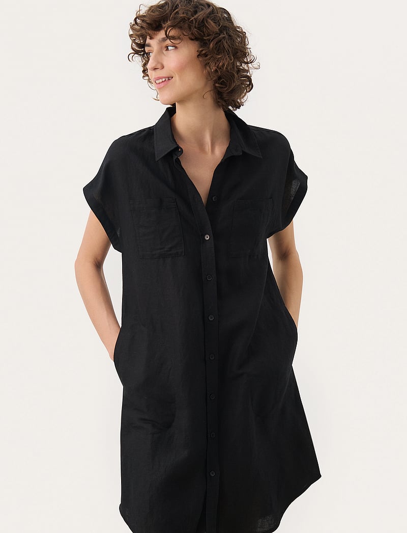 Part Two - EllenaPW DR - skjortekjoler - black - 0