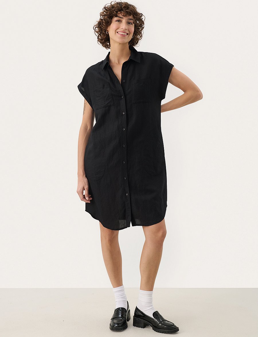 Part Two - EllenaPW DR - hemdkleider - black - 3