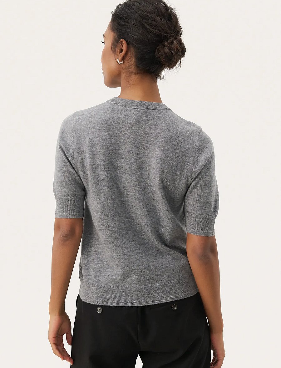 Part Two - NatanyaPW PU - kampsunid - medium grey melange - 4