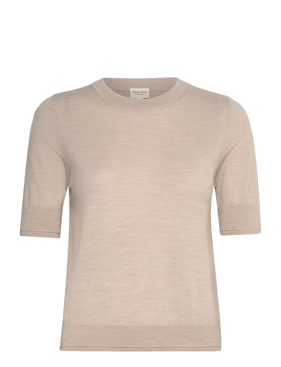 Part Two - NatanyaPW Pullover - striktrøjer - natural melange - 1