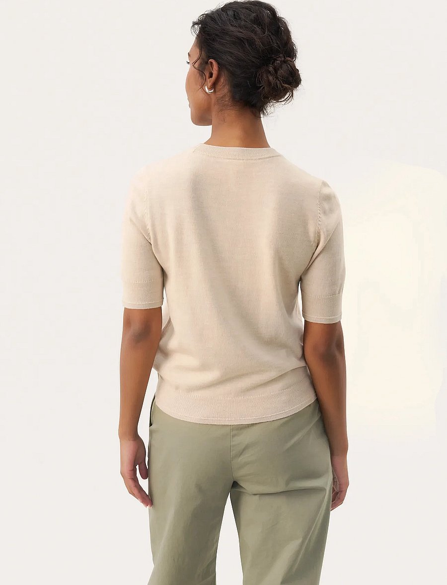Part Two - NatanyaPW Pullover - striktrøjer - natural melange - 4