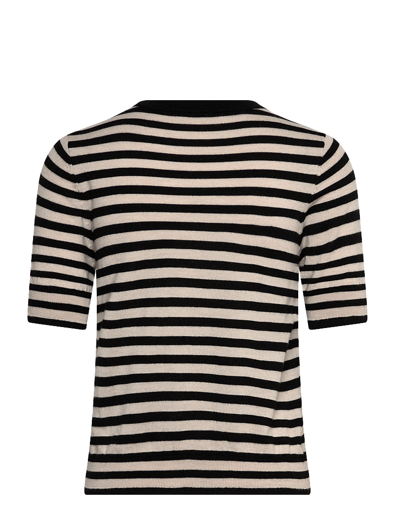 Part Two - NatanyaPW PU - striktrøjer - natural stripe - 2