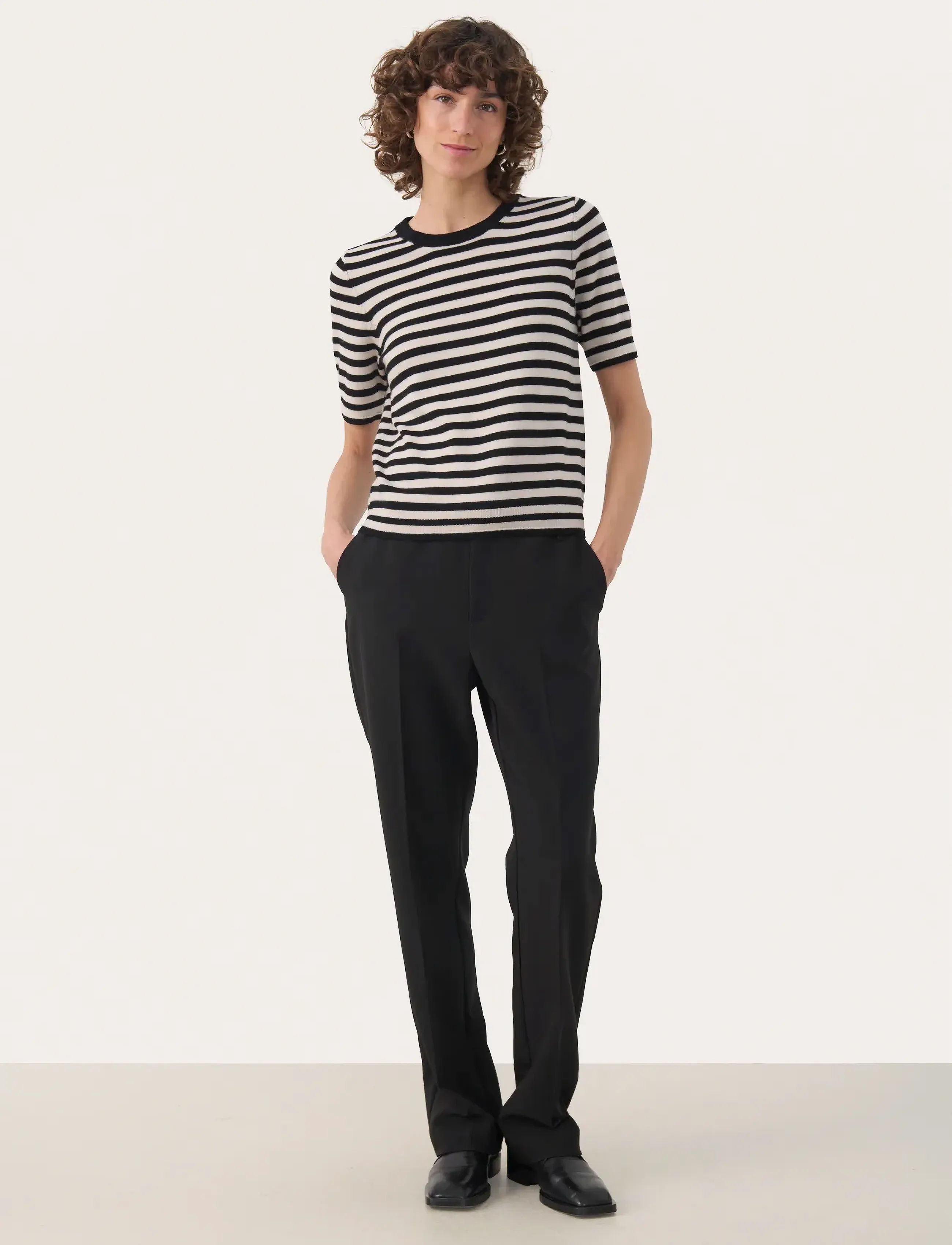 Part Two - NatanyaPW Pullover - trøjer - natural stripe - 3