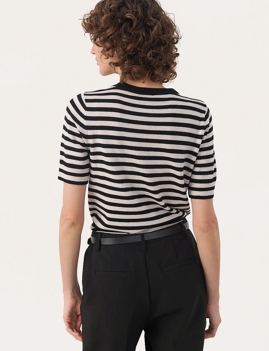 Part Two - NatanyaPW Pullover - kampsunid - natural stripe - 4