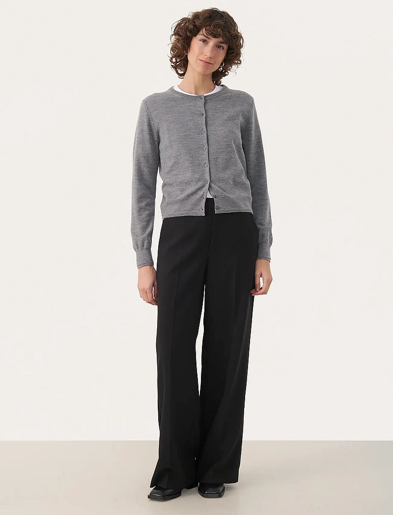 Part Two - NoelaniPW CA - cardigans - medium grey melange - 3