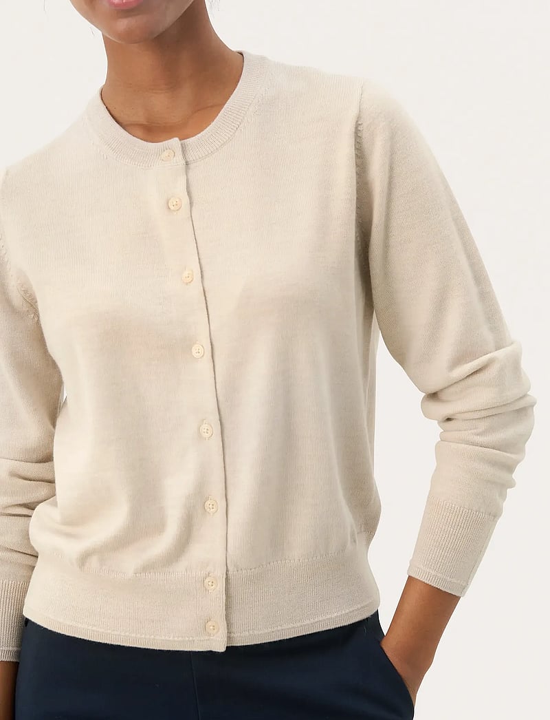 Part Two - NoelaniPW Cardigan - kardiganid - natural melange - 5