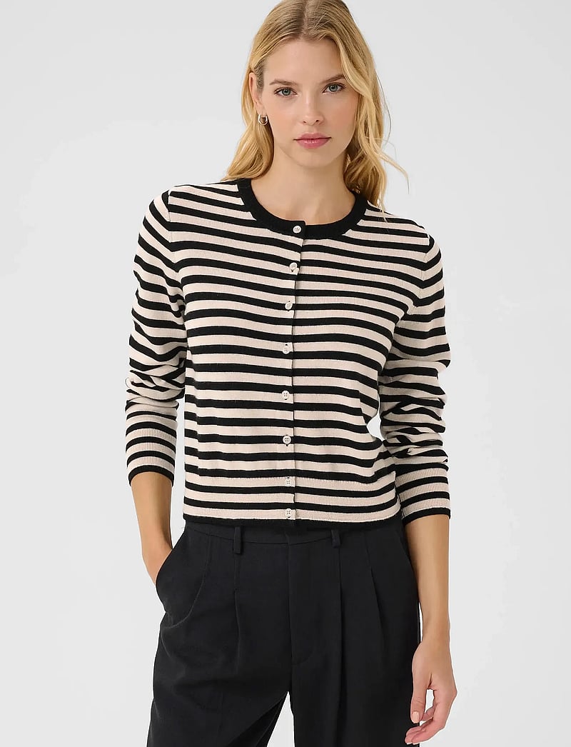 Part Two - NoelaniPW CA - cardigans - natural stripe - 0