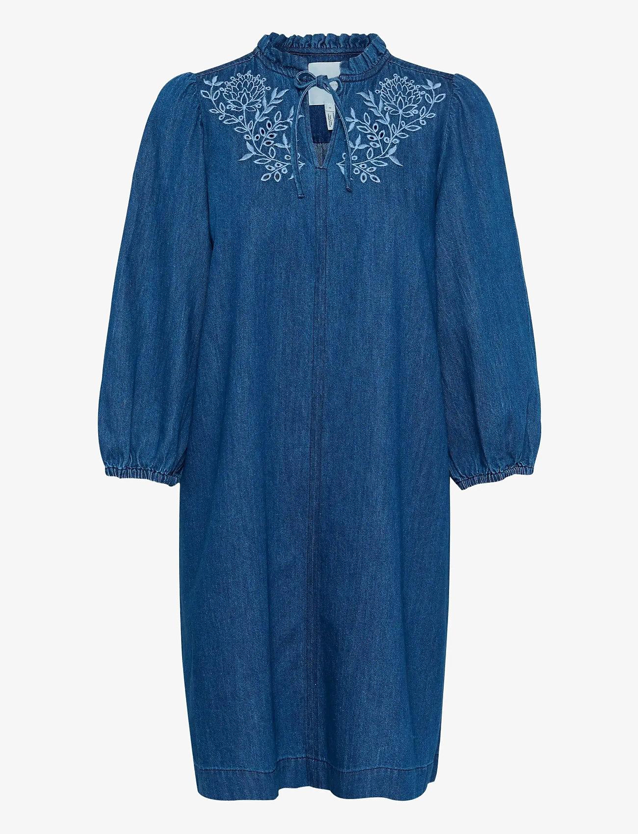 Part Two - TashaPW DR - cowboykjoler - medium blue denim embroidery - 0