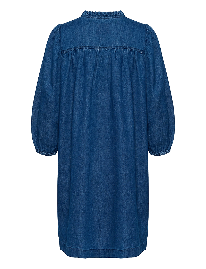 Part Two - TashaPW DR - jeanskleider - medium blue denim embroidery - 2