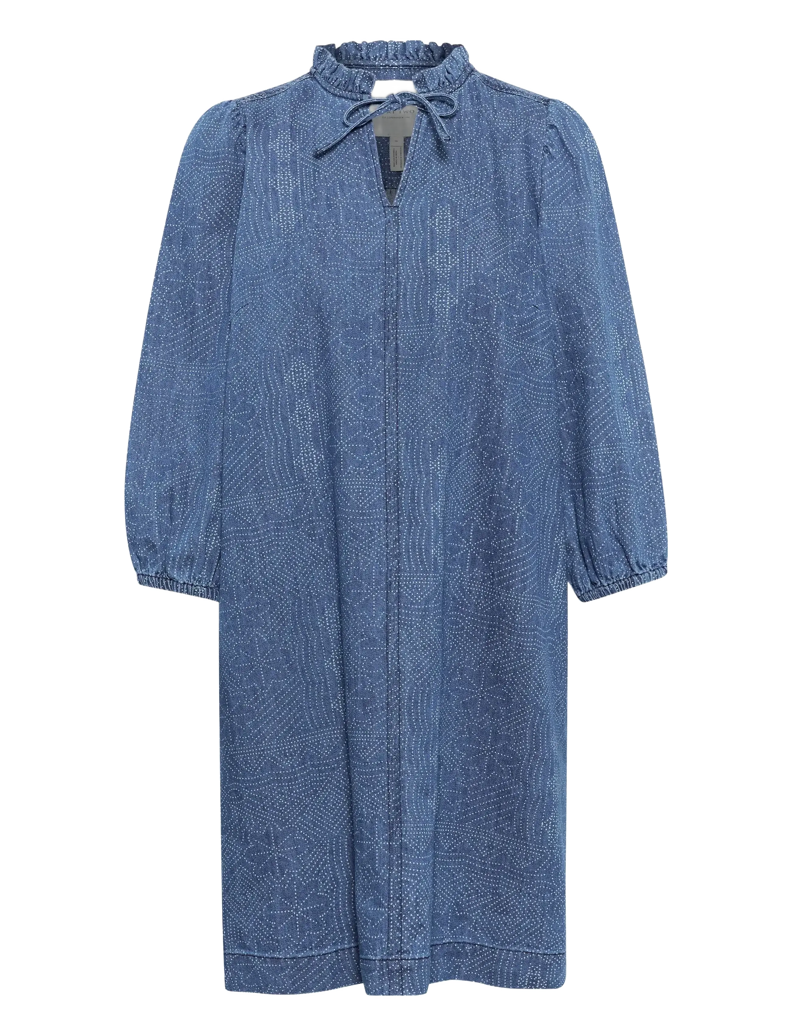 Part Two TashaPW DR - Jeansmode - DENIM DOT PRINT / blue