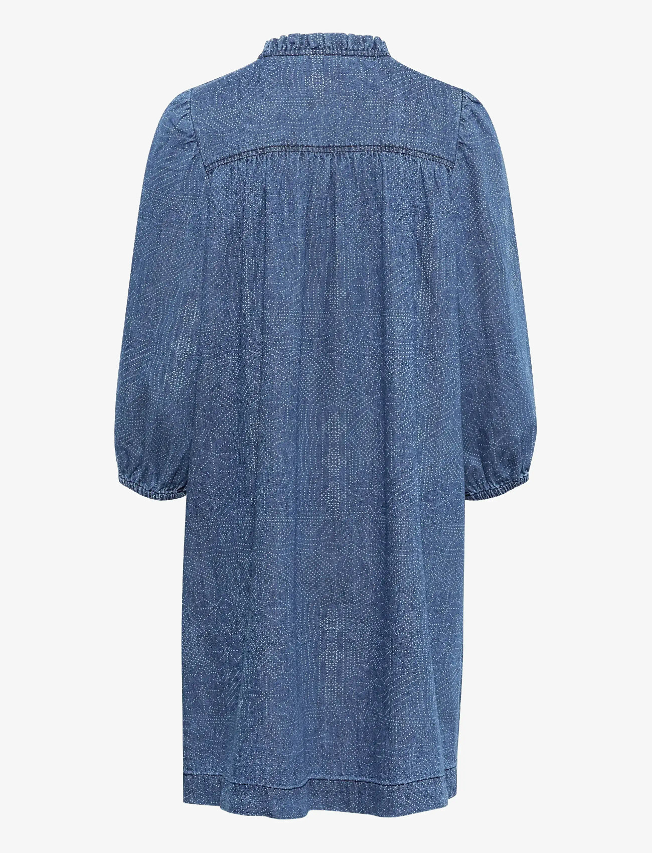 Part Two - TashaPW DR - cowboykjoler - denim dot print - 1