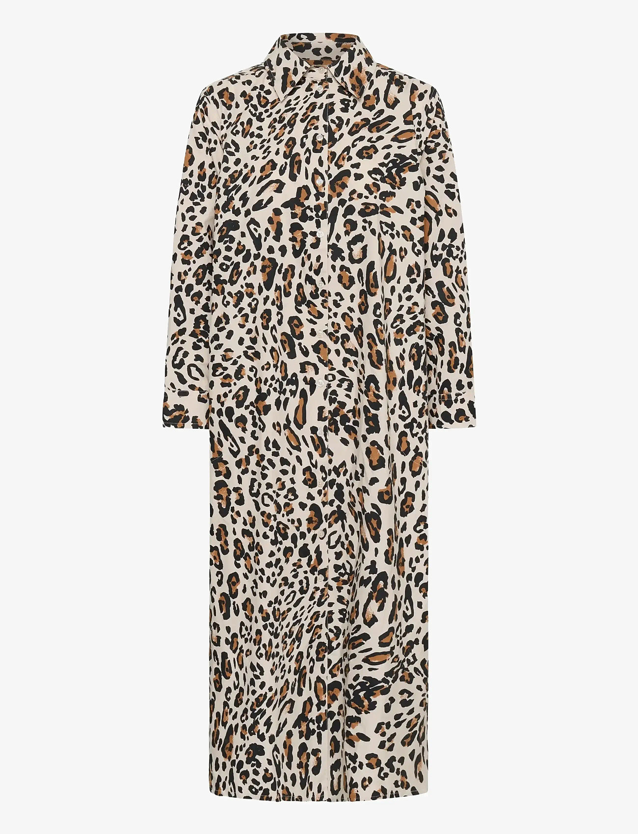 Part Two - TinellaPW DR - hemdkleider - nature leopard print - 1