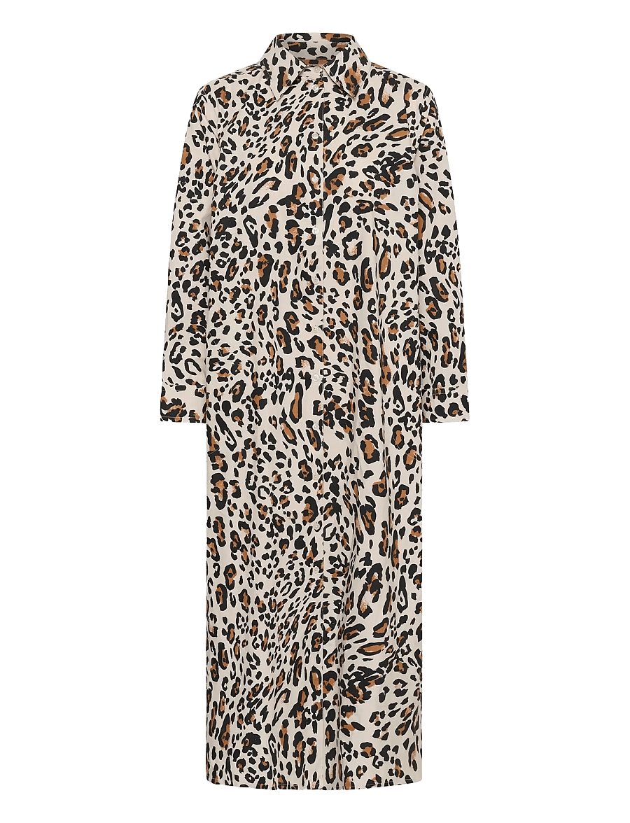 Part Two - TinellaPW DR - marškinių tipo suknelės - nature leopard print - 1