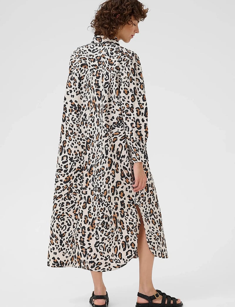 Part Two - TinellaPW DR - hemdkleider - nature leopard print - 4
