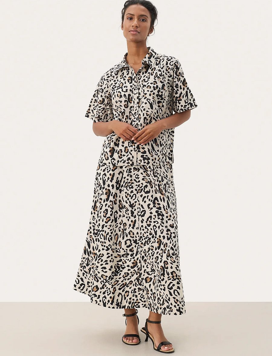 Part Two - InginaPW SK - maksiseelikud - nature leopard print - 4