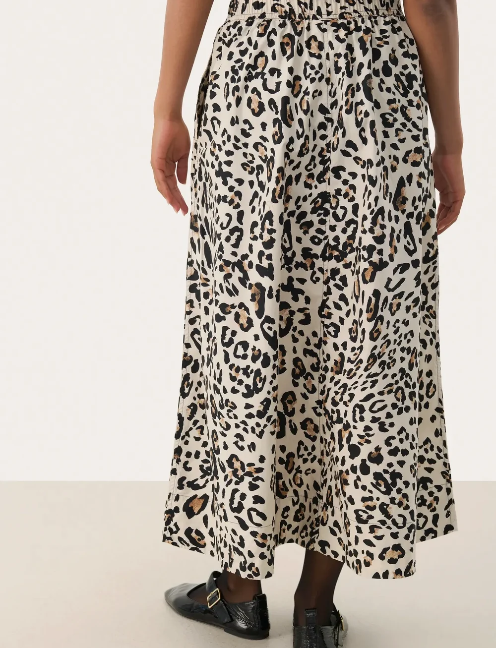 Part Two - InginaPW SK - maxi skirts - nature leopard print - 5