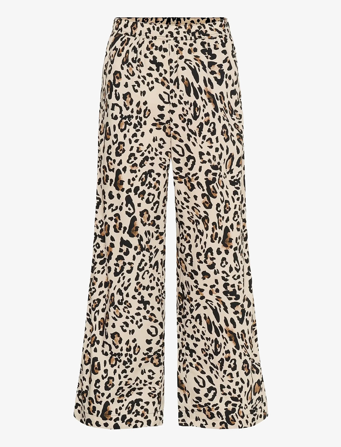 Part Two - TinkePW PA - straight leg trousers - nature leopard print - 1