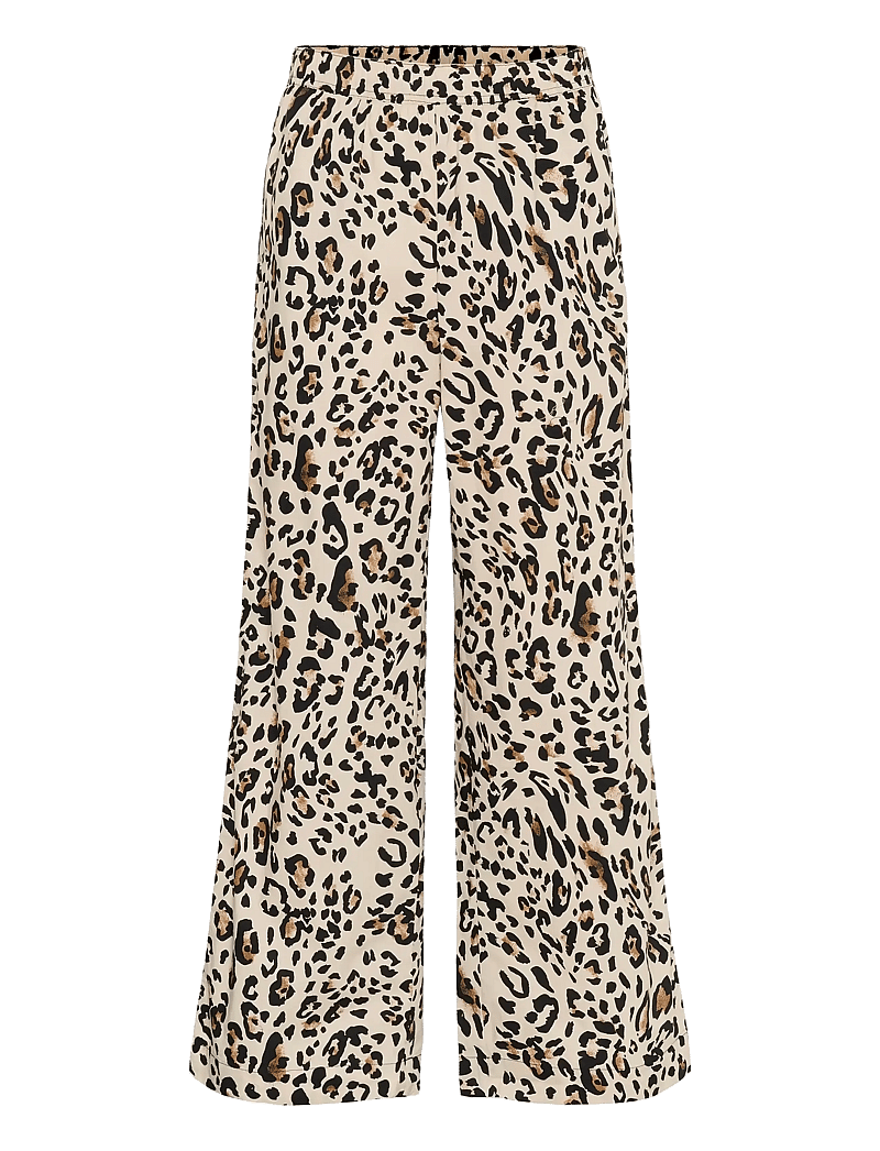 Part Two - TinkePW PA - straight leg trousers - nature leopard print - 1