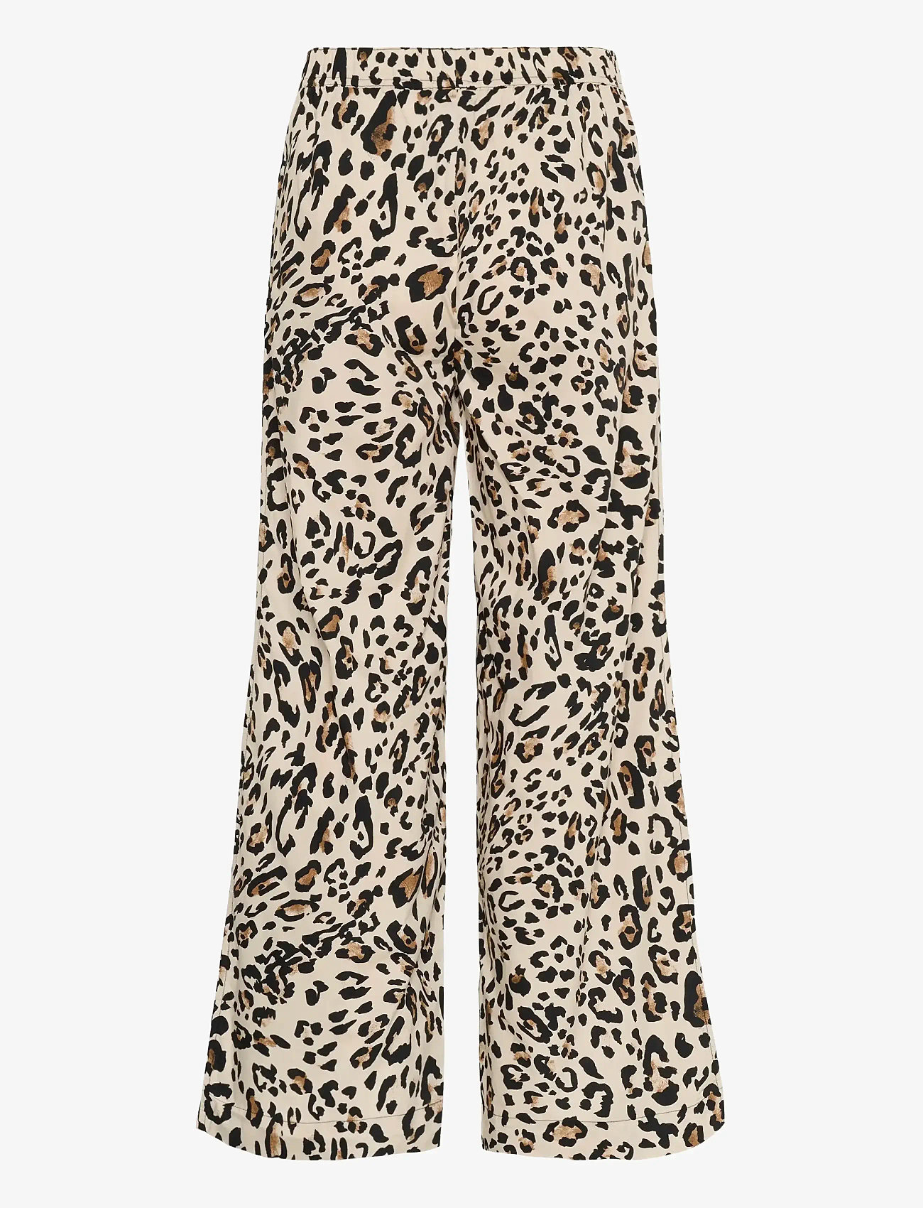 Part Two - TinkePW PA - straight leg trousers - nature leopard print - 2