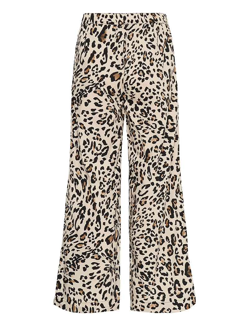 Part Two - TinkePW PA - straight leg trousers - nature leopard print - 2