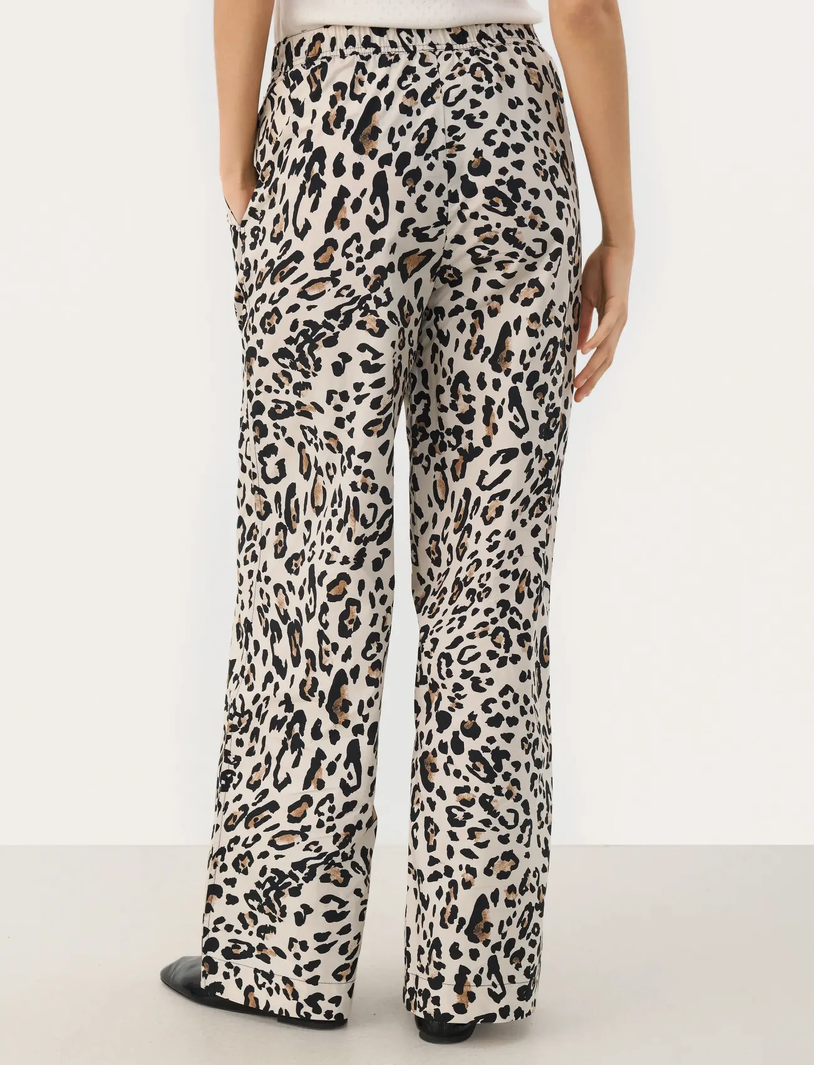 Part Two - TinkePW PA - sirged püksid - nature leopard print - 4