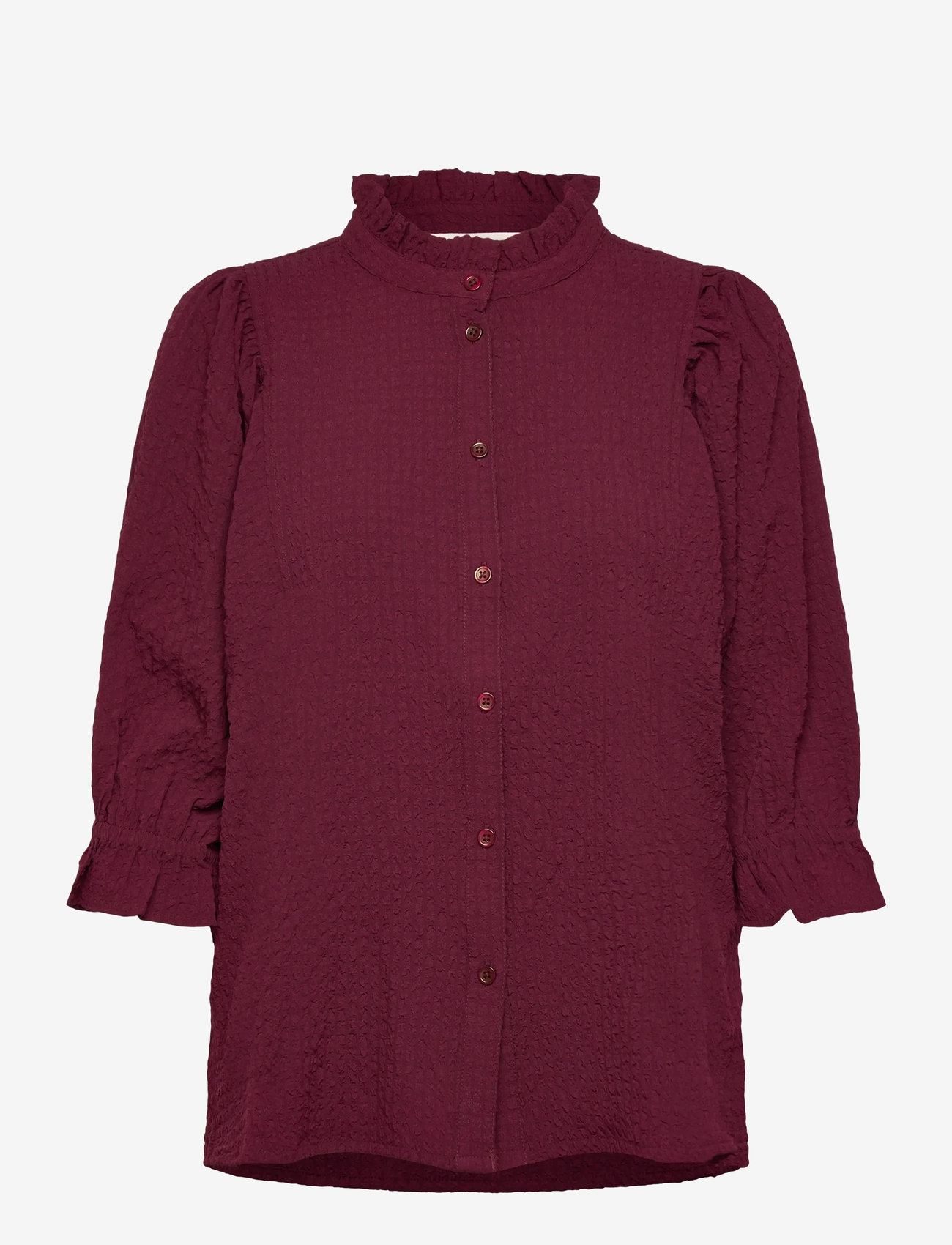 Part Two - ToniPW SH - long-sleeved blouses - tawny port - 0