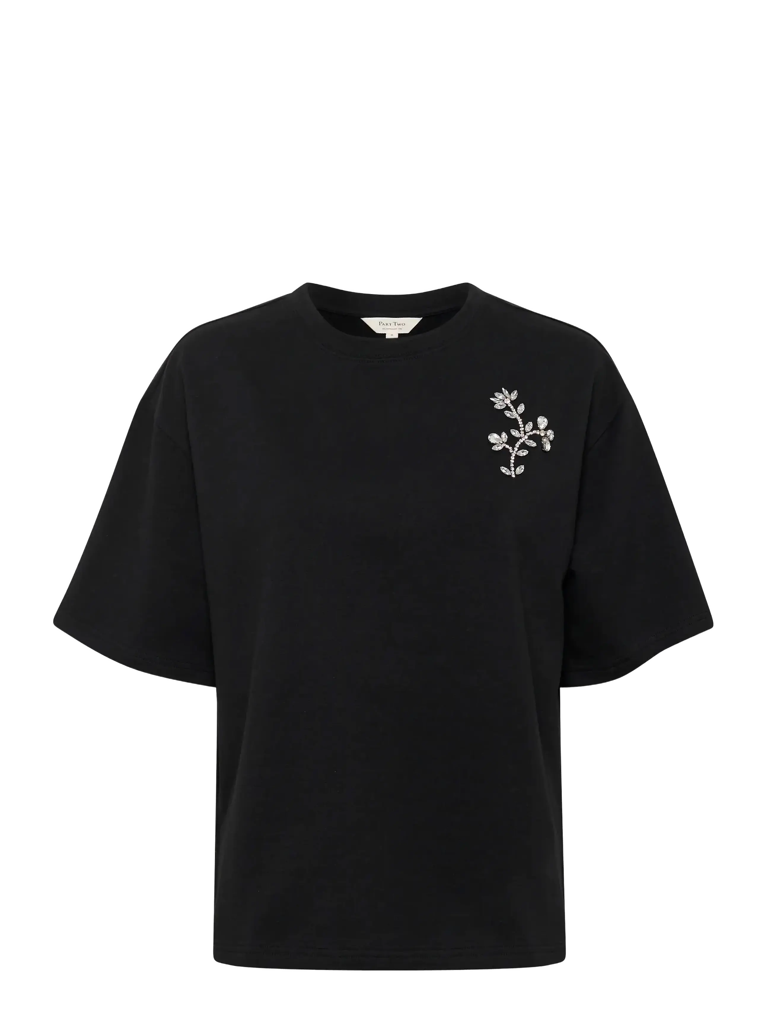 Part Two TildaPW SW - T-shirts & tops - BLACK EMBELLISHMENT / black