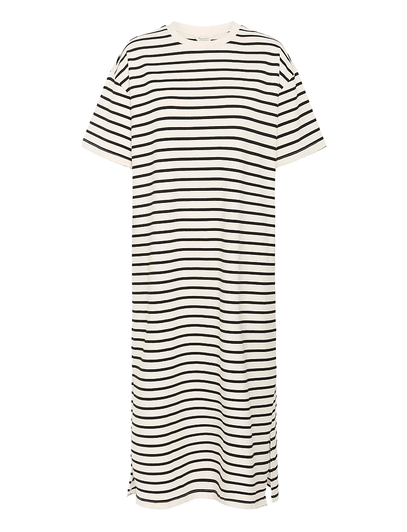 Part Two - TiraPW DR - t-shirtklänningar - black stripe - 1