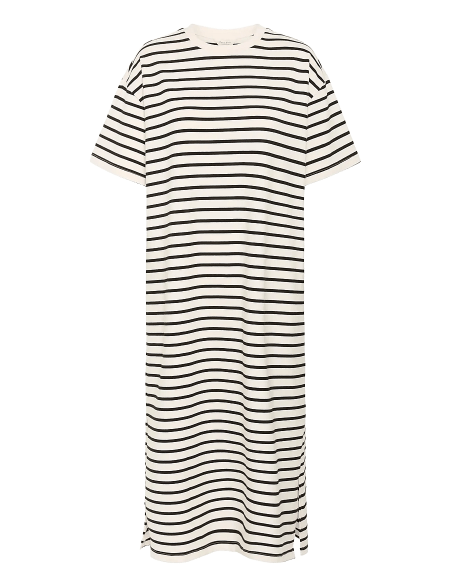 Part Two - TiraPW DR - t-shirt-kleider - black stripe - 1