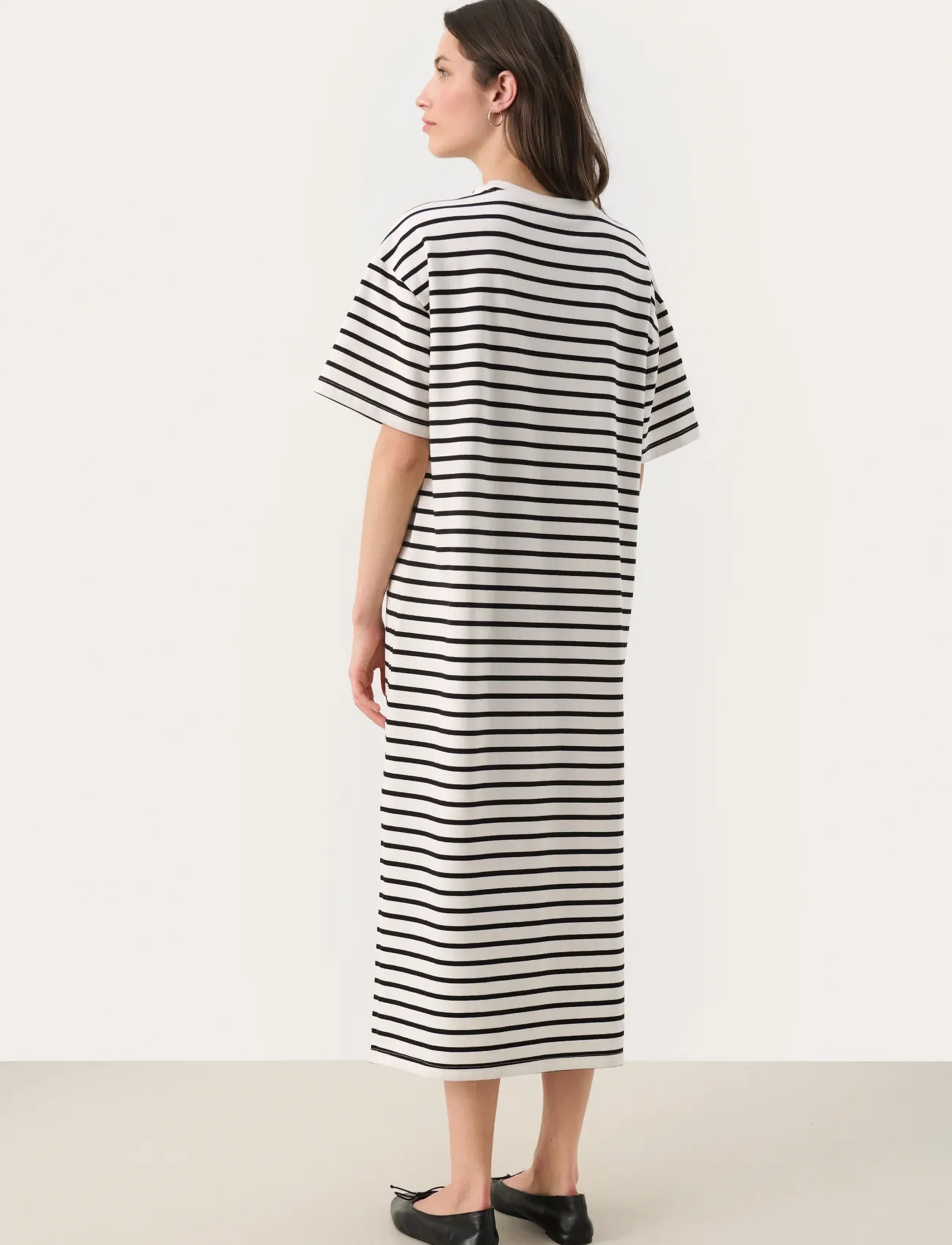 Part Two - TiraPW DR - t-shirt dresses - black stripe - 4