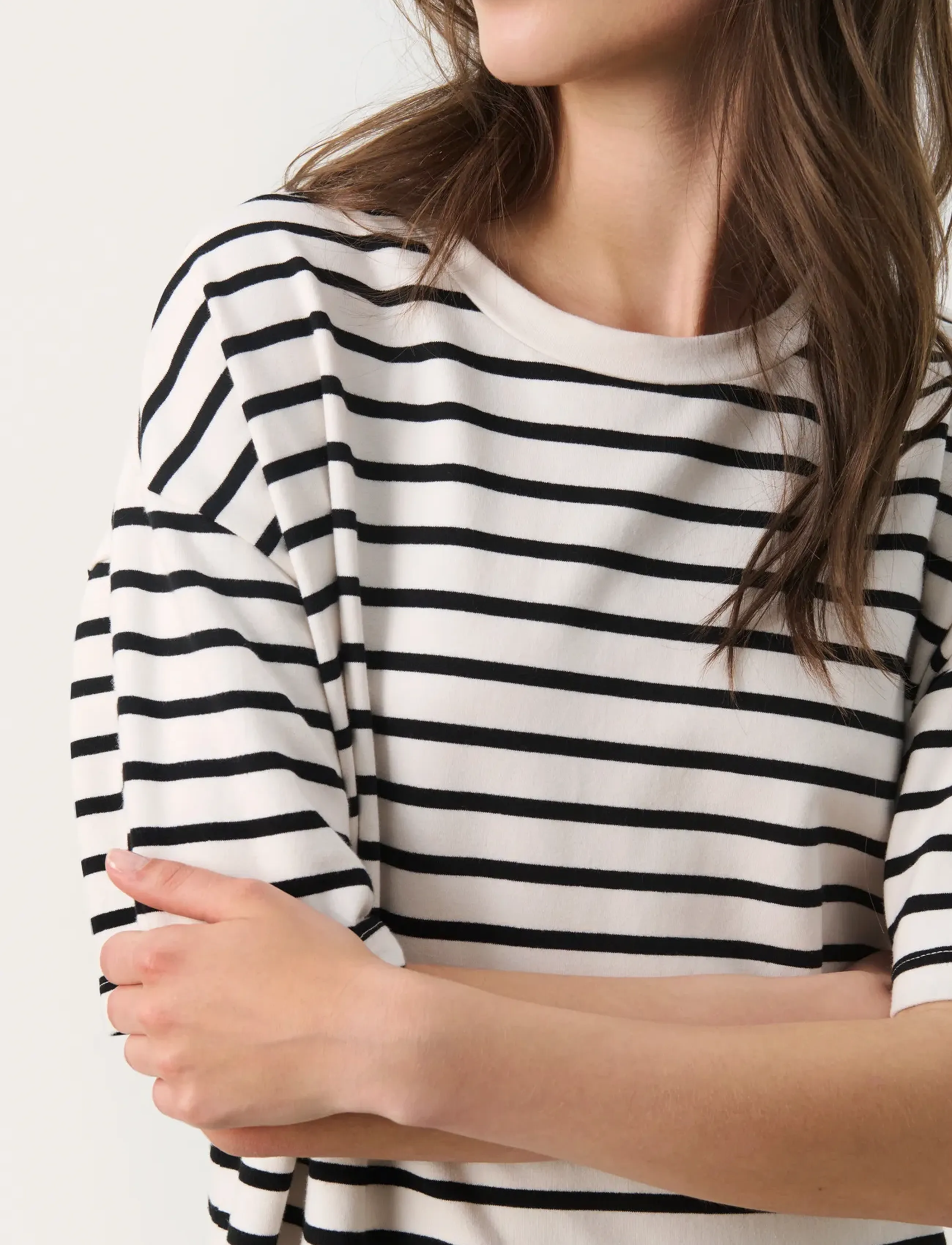 Part Two - TiraPW DR - t-shirt dresses - black stripe - 5