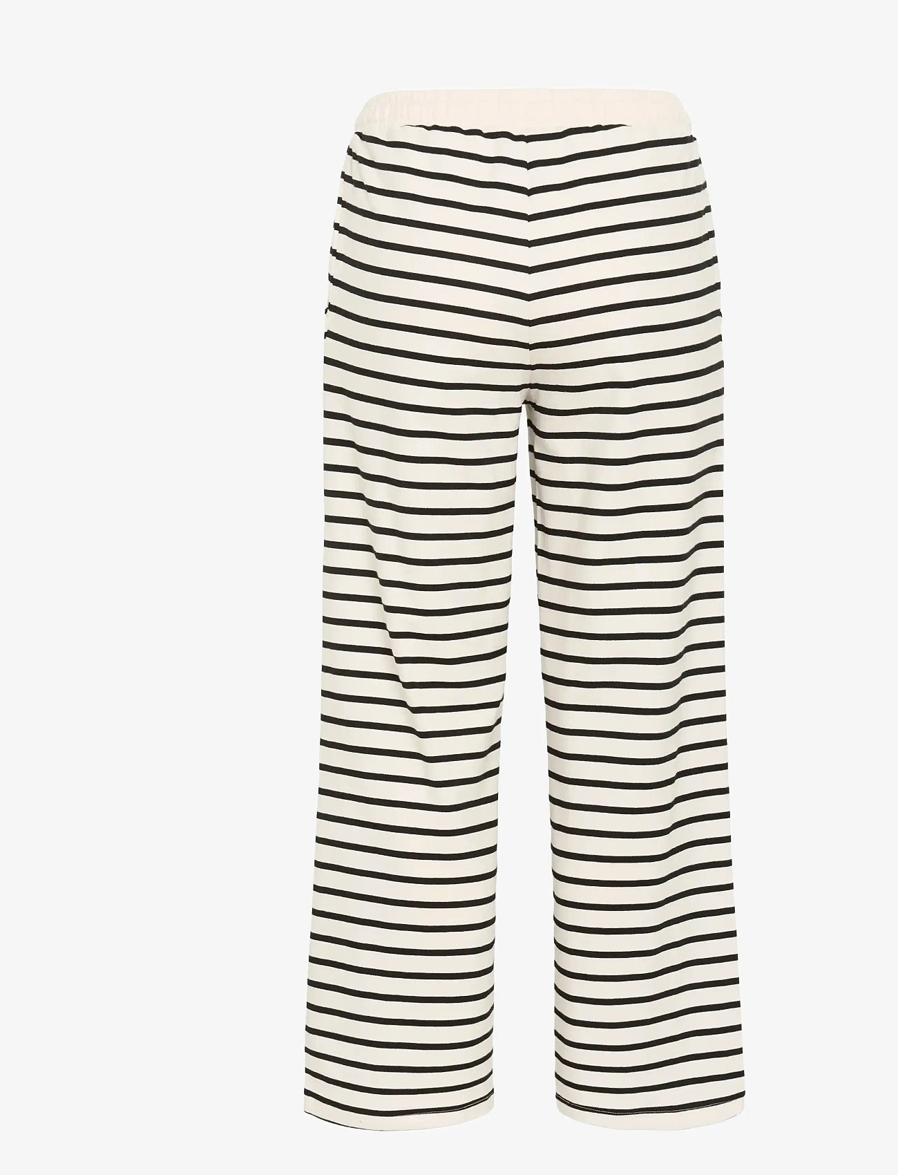 Part Two - TyraPW PA - bukser med lige ben - black stripe - 1