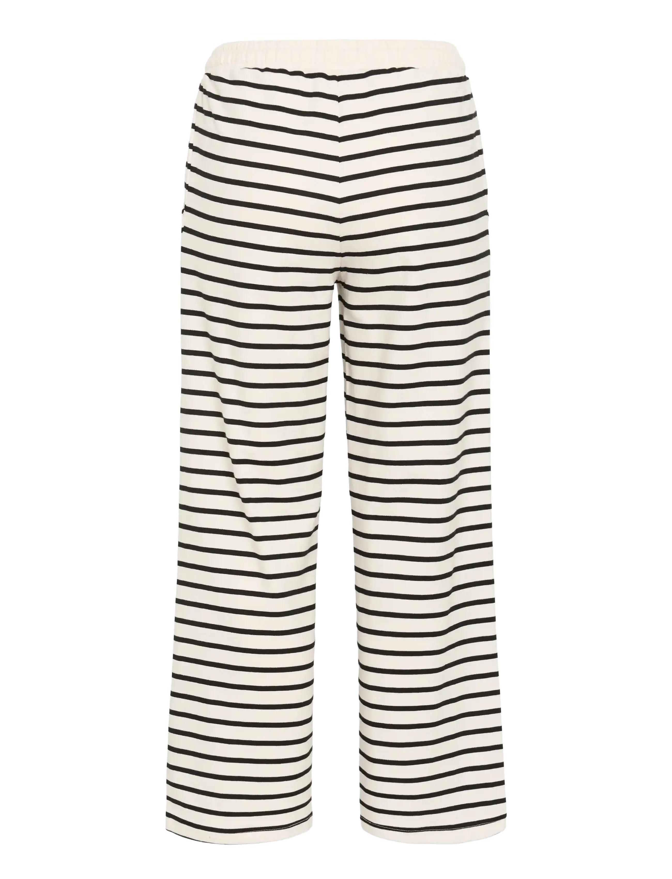 Part Two - TyraPW PA - rette bukser - black stripe - 2