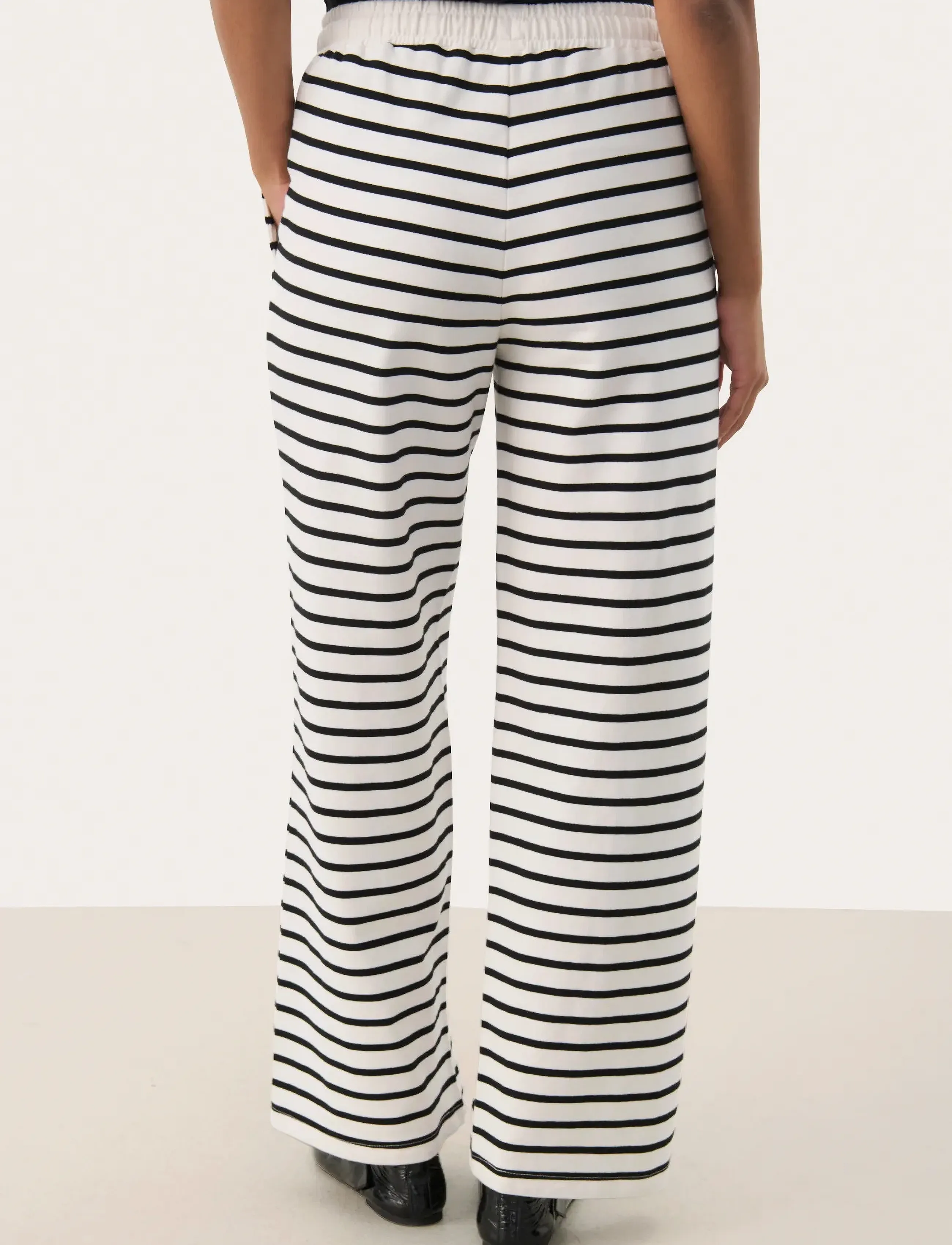 Part Two - TyraPW PA - rette bukser - black stripe - 5