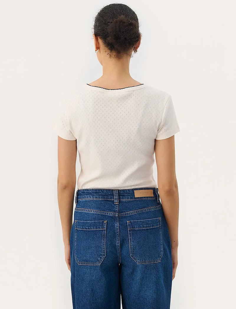 Part Two - TullePW TS - t-shirts - eggnog - 4