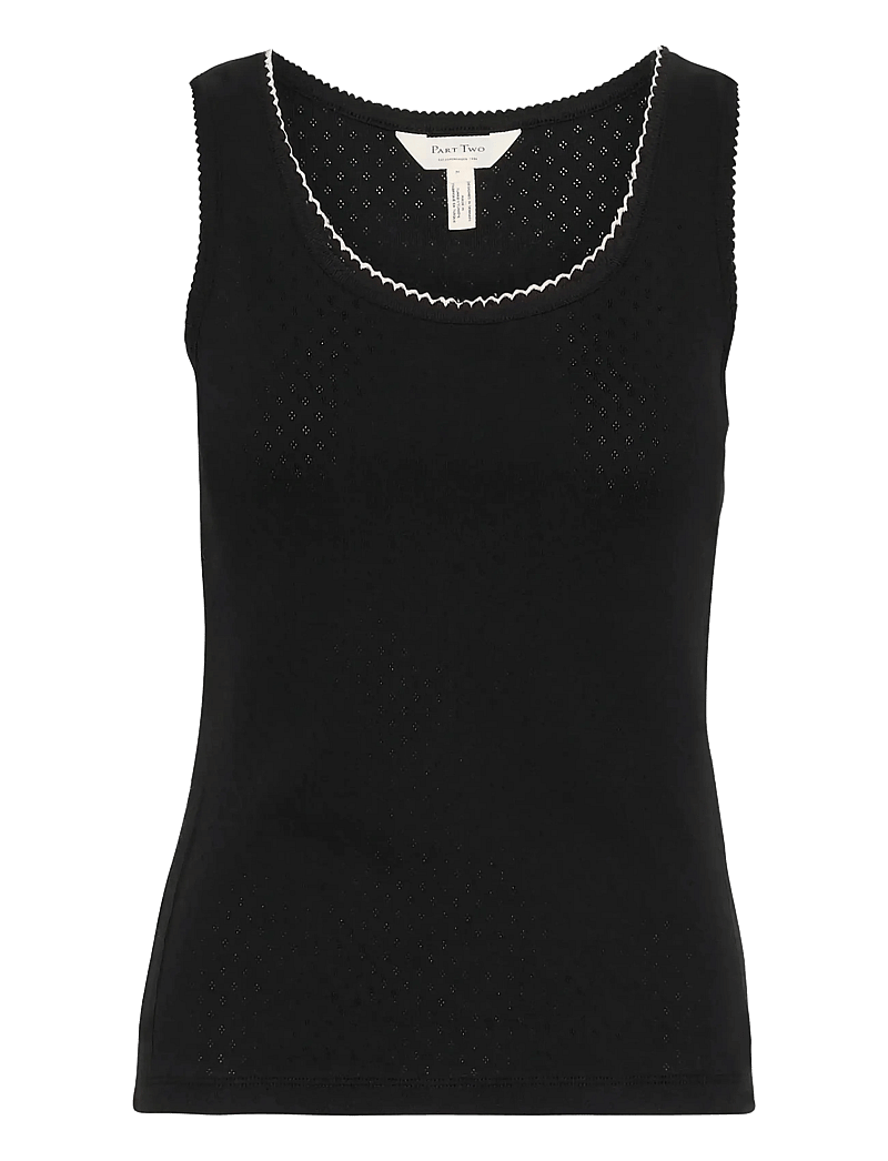 Part Two - JuliannesPW TO - Ärmellose tops - black - 1