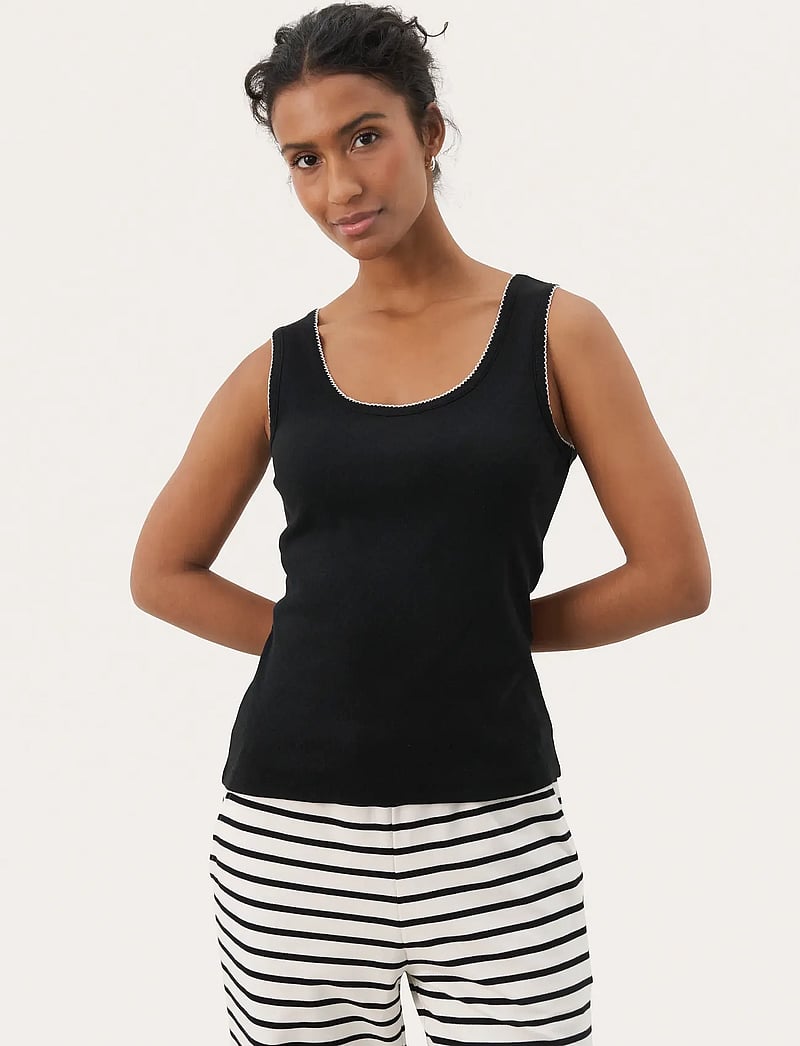 Part Two - JuliannesPW TO - Ärmellose tops - black - 0