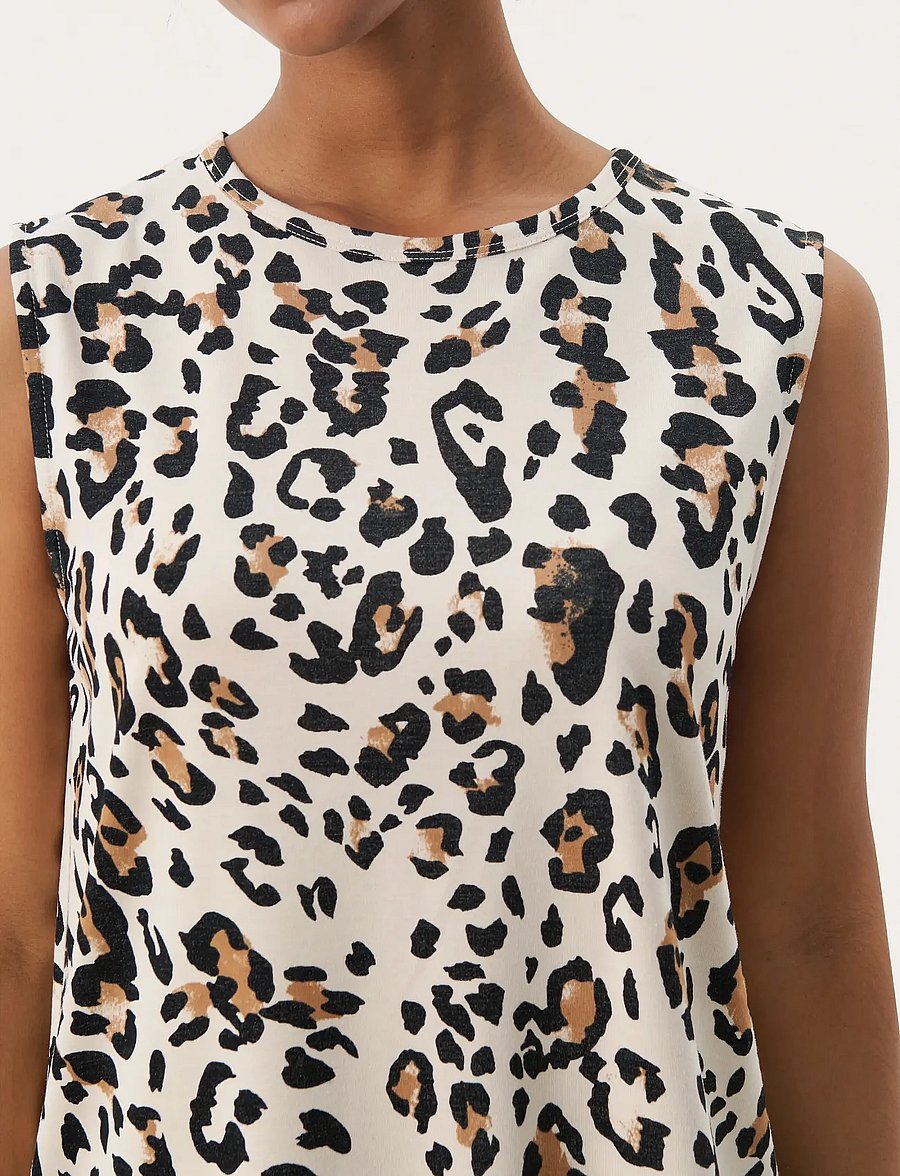 Part Two - TessiePW TO - Ärmellose tops - leopard print - 5