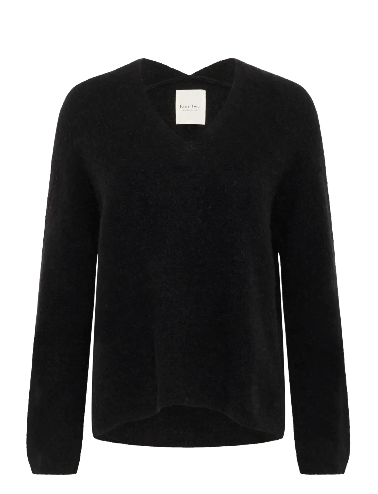 Part Two TitinaPW PU - Knitwear - BLACK / black