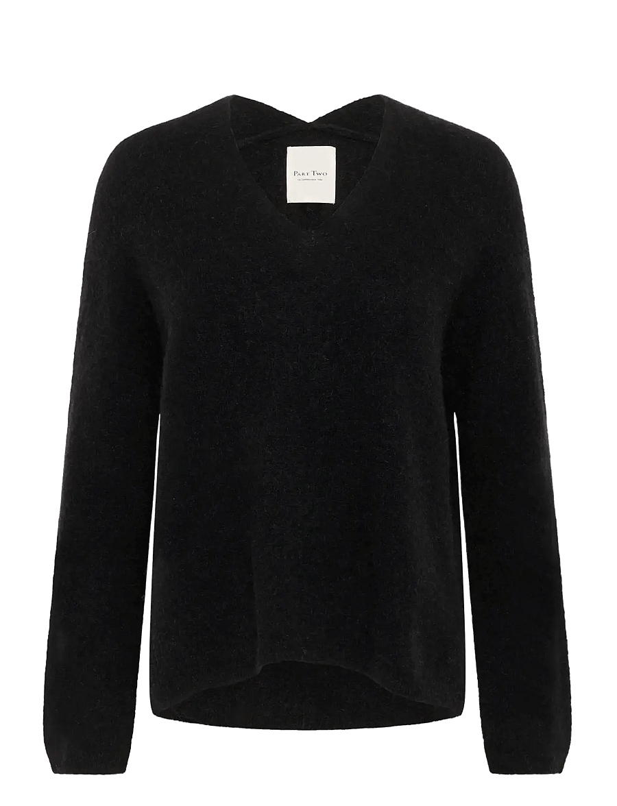 Part Two - TitinaPW PU - jumpers - black - 1