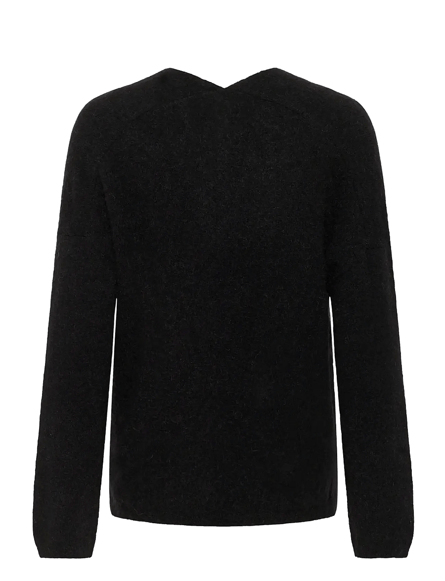 Part Two - TitinaPW PU - jumpers - black - 2